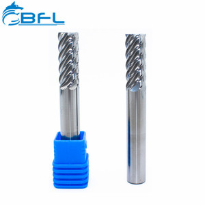 لطحن كربيد BFL <span class=keywords><strong>6</strong></span>-Flute للتشطيب ، مطحنة لولبية CNC لطحن الألومنيوم ، معالجة OEM مخصصة - Product Image 4