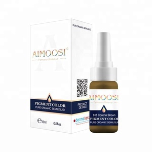 Aimoosi Nano puro pigmento Microblading <span class=keywords><strong>para</strong></span> Semi-permanente maquillaje pigmento ceja labio tatuaje tinta bordado 35 color - Product Image 5