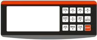 Détecteur d'argent à écran LCD de WJD-208 pouces, machine de contrôle d'argent avec UV IR MG