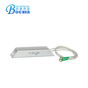 RoHS BOCHEN merek RX18 aluminium bertempat wirewound resistor daya tinggi