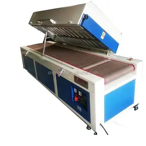 Pengering udara panas industri sabuk konveyor pengering oven terowongan untuk layar cetak mesin pengering konveyor untuk t-shirt printer