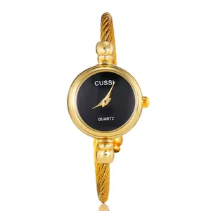 WJ-8587 Mode Edelstahl Uhr Damen Stilvolle Frauen Quarz Armbanduhr