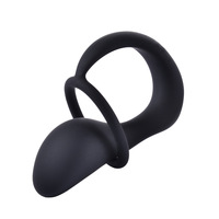 Silikon-Masturbator für Männer Prostata-Massage-Stimulator Verzögerungsring Prostata-Orgasmus für Männer