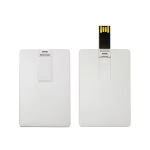 Custom design bank card shape usb flash drive with low price