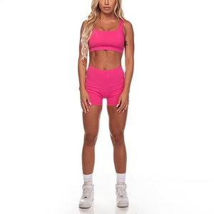 Design personalizzato riciclare le donne Yoga canotta repre attivo reggiseno sportivo ragazza senza soluzione di continuità palestra Plus Size Sexy Legging - Product Image 3