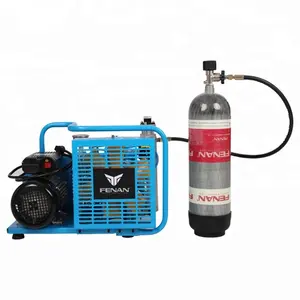Hoge Druk 100 L/Min Draagbare Duiken Scuba Ademhaling Air Compressor Voor Scba Compressor