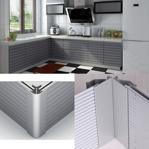 <span class=keywords><strong>Joints</strong></span> d'angle en métal aluminium pour plinthes de cuisine - Product Image 6