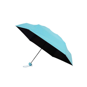 Kích thước nhỏ 5 gấp mini viên nang ô với EVA hộp UV ô cho mặt trời và mưa tùy chỉnh với logo in - Product Image 2