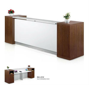 Material de pvc y material de silla de escritorio diseños oficina moderna área de recepción