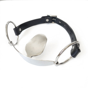 RVS open mond knevel tongtrommel seksslaaf BDSM bondage beperkingen BDSM fetish kleding volwassenenspel seksspeeltjes voor vrouwen mannen - Product Image 3