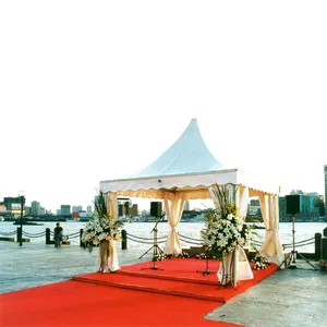 3x3,4x4,5x5,6x6m large portable high pagoda tent