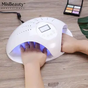 2022 Hot Sale Nail Dryer 256W Led UV cnd nail lamp provide design can place your phone uv led nail lamp with 4 Timer Setting