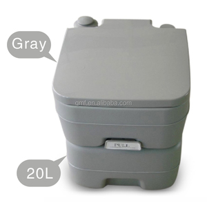 Gris de una pieza 10L 20L usado Western Indoor Disabled Flush Hospital Marine Mobile Wc Camping inodoro portátil de plástico para la <span class=keywords><strong>venta</strong></span> - Product Image 3