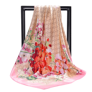 Spécial nouveau design dubai femmes chic sur mesure foulard en soie gag - Product Image 2