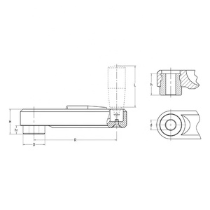 Chất Lượng Cao Gấp Crank Xử Lý Tay Crank Xử Lý - Product Image 6