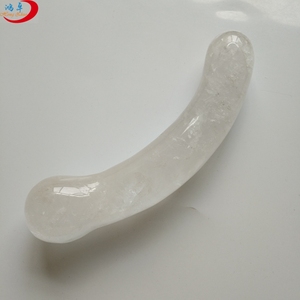 Quarz pensi kristall dildos massage zauberstäbe kristall massage zauberstäbe natürliche quarz kristall penis massager zauberstab - Product Image 4
