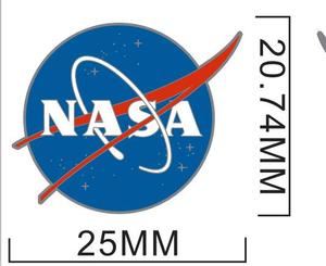 AI-MICH Produttore all'Ingrosso di Spille Personalizzate in Lega di Zinco con Smalto Duro, Spilla <span class=keywords><strong>NASA</strong></span> Placcata Argento, Distintivo in Metallo - Product Image 4