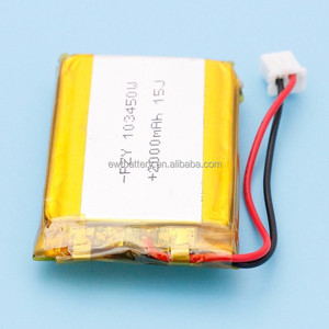 103045 3.7v 1800mAh 리튬 폴리머 배터리 셀 3.7v 1800mAh 6.66Wh 리포 배터리 - Product Image 4