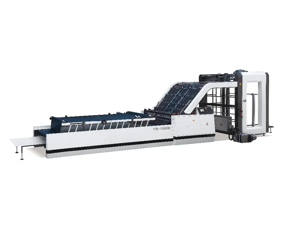 PRY-1300E/1450E 자동 골판지 플루트 라미네이팅 기계 플루트 라미네이터 인쇄 상점 Printyoung 0-90 m/min 5000kg