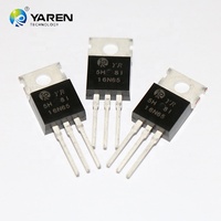 Transistor MOSFET de Potencia SMD de Canal N, 16N65, 650V, 16A