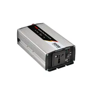 Produttore di 500 w 12 v 24 v dc a 220 v ac off grid modificato inverter a onda sinusoidale