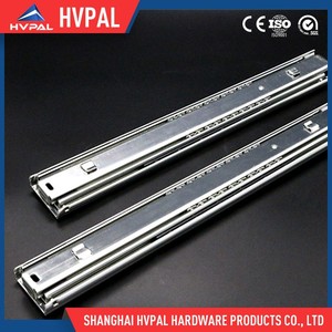 Cajón de cocina de montaje de bayoneta de alta resistencia de 53mm, cajón deslizante negro, cajón de bolsillo, <span class=keywords><strong>rieles</strong></span> deslizantes - Product Image 5