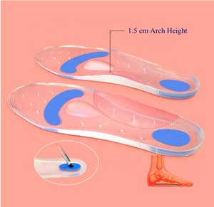 Oksilikon Disesuaikan Kelas Medis Magnetik Silikon Sol Dalam Pijat Bantalan Cangkir Tumit Silikon