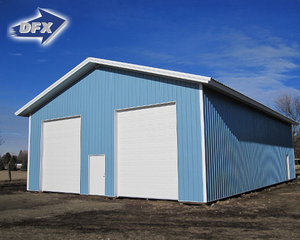 Bâtiment préfabriqué de hangar d'entrepôt de stockage de structure <span class=keywords><strong>m</strong></span>étallique de l'industrie légère 1000sq.<span class=keywords><strong>m</strong></span> - Product Image 5