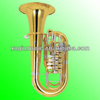 High Grade Gold Brass Leadpipe F Key Tuba for Sales
