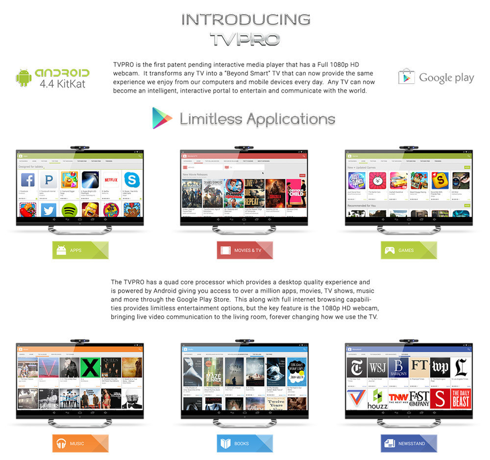 Google android 4.4.2 player venta caliente android smart tv caja de google tv con bluetooth de apoyo
