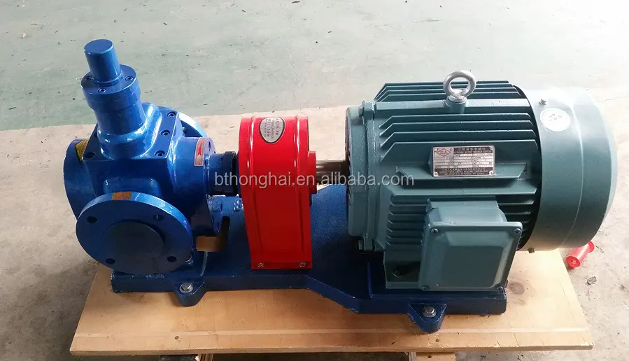 Diesel oil gasoline transfer gear pump with brass impeller