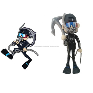 Di disegno Del Fumetto Della Peluche Giocattolo farcito Personalizzato Farcito Robot Giocattoli di Peluche - Product Image 6