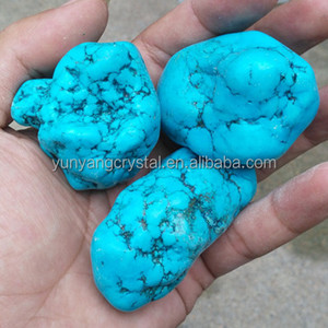 مصنوعات من الكريستال التذكارات الفيروز مصقول أحجار كريمة خام - Product Image 1