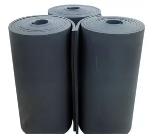 rubber foam insulation roll with TM5*5 faced shock absorber