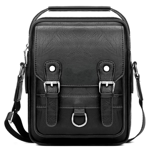 Sac messager en cuir PU pour homme, marque <span class=keywords><strong>Vicuna</strong></span> Polo, tendance, durable, sac à bandoulière en cuir pour homme - Product Image 2