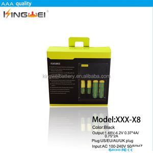 Type électrique et standard utilisation de la batterie chargeur, <span class=keywords><strong>Ni</strong></span> - mh AA / AAA et li - ion 16650 chargeur de batterie - Product Image 2