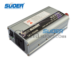 อินเวอร์เตอร์ <span class=keywords><strong>Suoer</strong></span> 1kw 24 โวลต์ ดีซี เป็น 220 โวลต์ แอค คอนเวอร์เตอร์ 1000w อินเวอร์เตอร์ปรับแต่งกำลังไฟฟ้าสำหรับโซลาร์ - Product Image 2