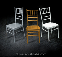 Chaises Chiavari empilables de fer en métal de chaise de Chiavari de mariage d'hôtel pour l'événement