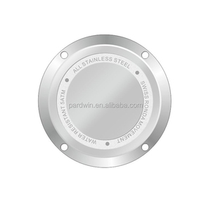 Montre en verre saphir minimaliste, accessoire d'une lentille de 50 mètres, résistante à l'eau avec fermoir à déploiement, chronographe à Quartz - Product Image 5