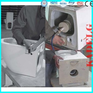 Coppia di sanitari bagno sospesi a muro <span class=keywords><strong>vaso</strong></span> sedile bidet - Product Image 4