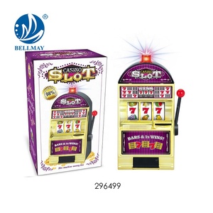ตู้เกมสล็อตของเล่นเบเมย์ พร้อมลูกกลิ้งหมุน 3 วง และระบบจ่ายเหรียญ - Product Image 5