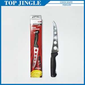 Cuchillo de queso decorativo circular inoxidable - Product Image 1