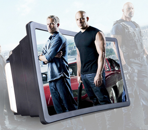 Hot Sản phẩm bán chạy <span class=keywords><strong>3D</strong></span> F2 điện thoại di động màn hình mở rộng 3 lần điện thoại di động màn hình kính lúp 8.2 inch - Product Image 6