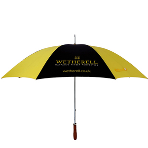 <span class=keywords><strong>Amarillo</strong></span> chino recta productos <span class=keywords><strong>paraguas</strong></span> con mango de madera <span class=keywords><strong>comprar</strong></span> en línea - Product Image 1