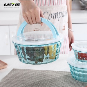 Metis hiệu suất cao rõ ràng nhựa container thực phẩm tươi sống Crisper container thực phẩm Hộp Ăn Trưa - Product Image 2