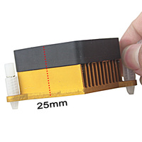 Ventilador de Refrigeración para Computadora de Aluminio, Disipador de Calor para Puente Norte, 37x37x25mm