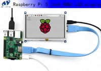 Hochwertiger Mini-Monitor Raspberry Pi IPS TFT-Panel-Modul Lvds Flexibler Hmi-Eingang 5-Zoll-LCD-Bildschirm Touch-Controller