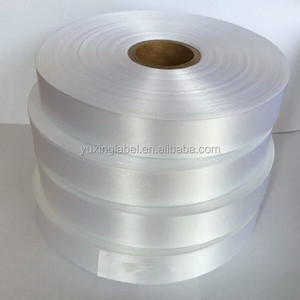 Bán buôn 100% <span class=keywords><strong>polyester</strong></span> <span class=keywords><strong>satin</strong></span> in nhãn băng đen mặt duy nhất <span class=keywords><strong>satin</strong></span> Ribbon Rolls cho rửa nhãn chăm sóc - Product Image 2