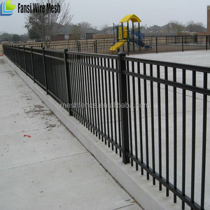 5ft Hoạt Động Yards Onyx Phong Cách Hàng Rào Trong Một Nhà Phân Phối Sân Sau Cần Thiết Rèn Sắt Lan Can - Product Image 1