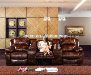 6005tv de alta calidad del eje de balancín sofá reclinable/de cine en casa sillas - Product Image 1